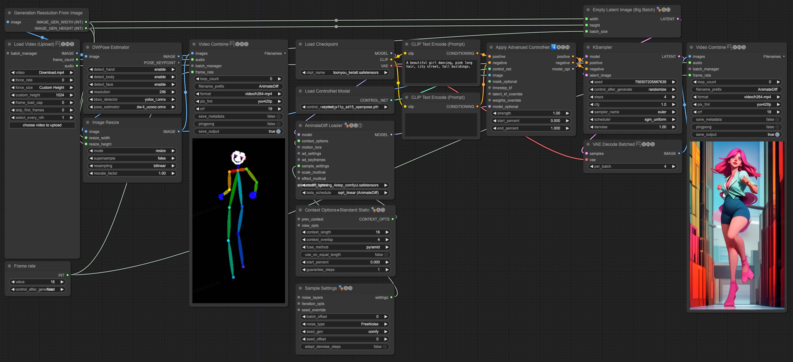 ComfyUI OpenPose Workflow